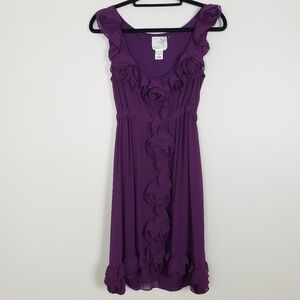 Ryu Anthropologie sleeveless chiffon dress K27